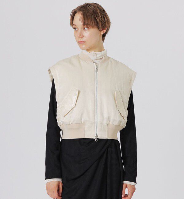  「コンパクトギャザーMA-1」|ブルゾン・スタジャン|