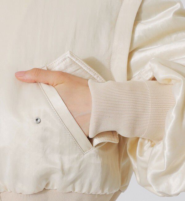  「コンパクトギャザーMA-1」|ブルゾン・スタジャン|