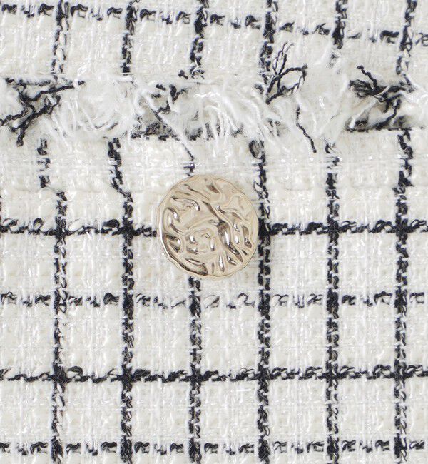  「ファンシーツイードジャケット」|ブルゾン・スタジャン|