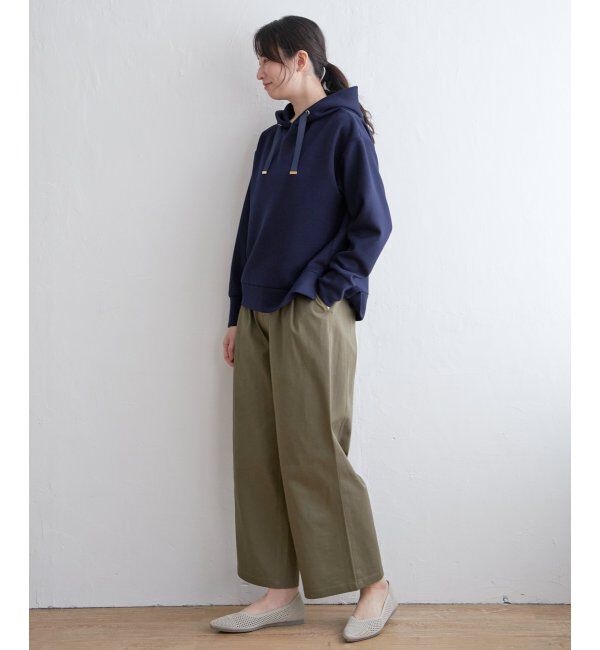 ikka「GOKU楽ダンボールフードパーカー」|パーカー|