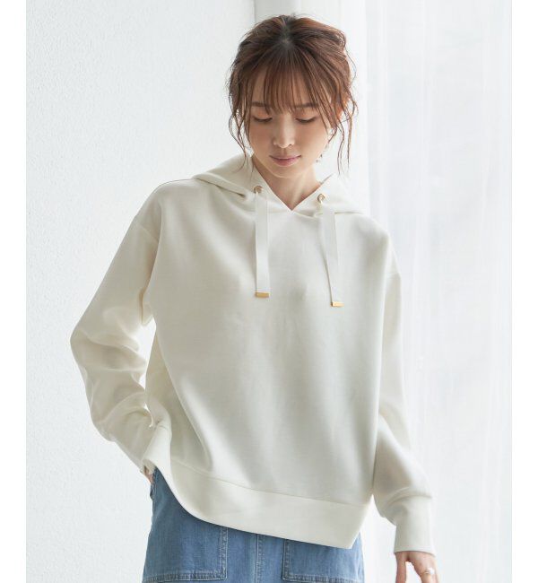 ikka「GOKU楽ダンボールフードパーカー」|パーカー|