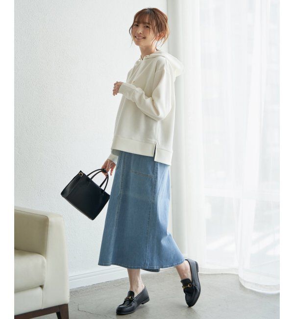 ikka「GOKU楽ダンボールフードパーカー」|パーカー|