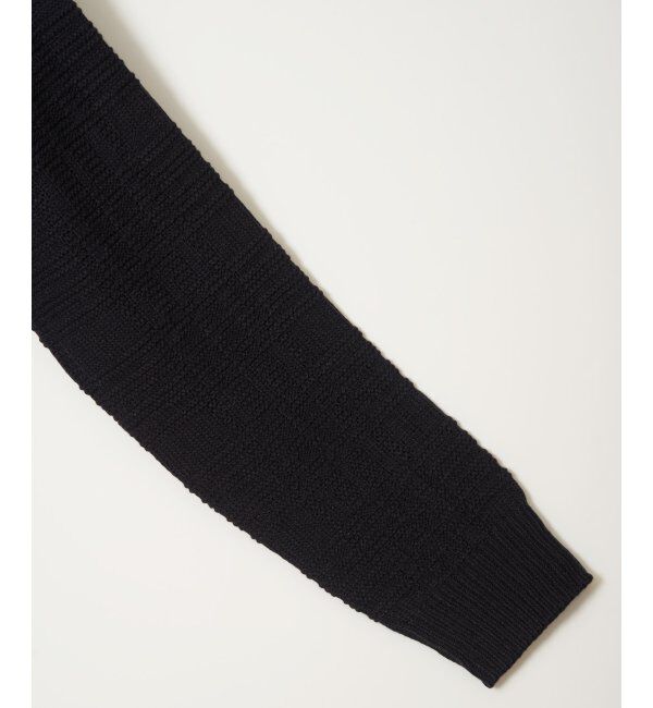 ikka「ジャカードチェックニット」|プルオーバー|