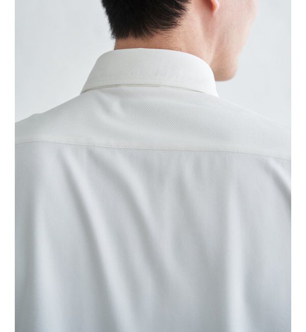 IKKA LOUNGE「GOKU楽ワークワッフルスイスカラーシャツ」|シャツ・ブラウス|