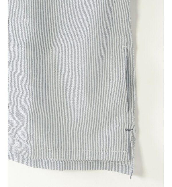 ikka kids「【親子コーデ】サッカースナップシャウター（110~160cm）」|シャツ・ブラウス|