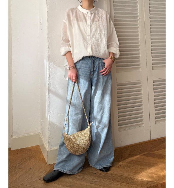 Lbc with Life「コットンゆるシャーリング2WAYシャツ」|シャツ・ブラウス|