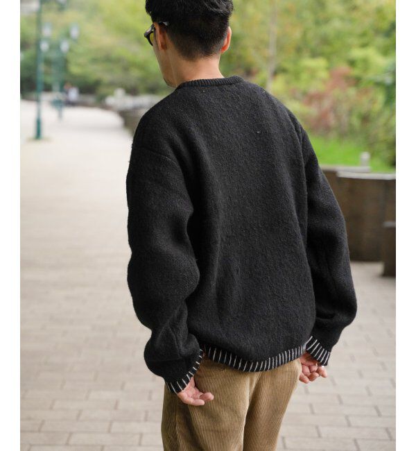 VENCE share style「ハンドステッチモヘアライククルーネックニット」|その他|