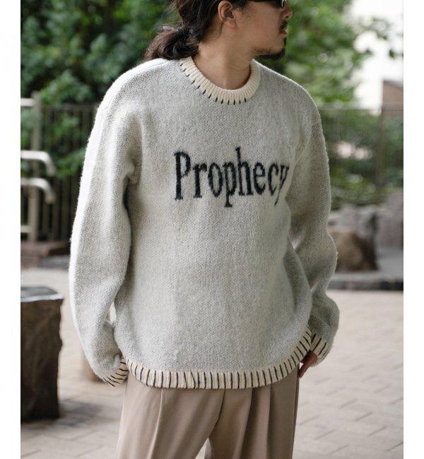 VENCE share style「ハンドステッチモヘアライククルーネックニット」|その他|