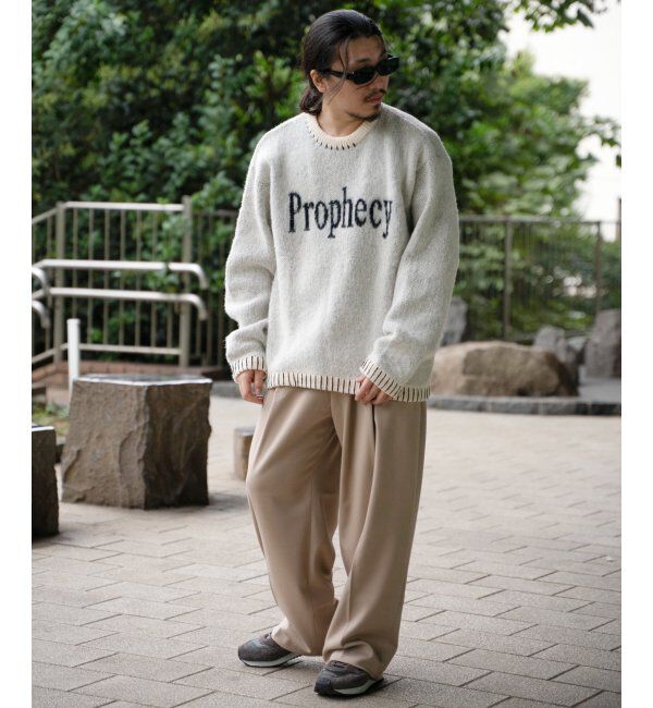 VENCE share style「ハンドステッチモヘアライククルーネックニット」|その他|