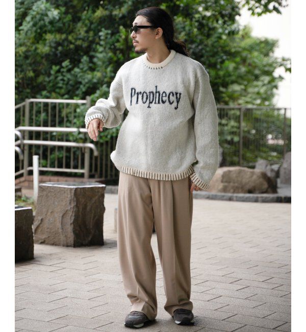 VENCE share style「ハンドステッチモヘアライククルーネックニット」|その他|