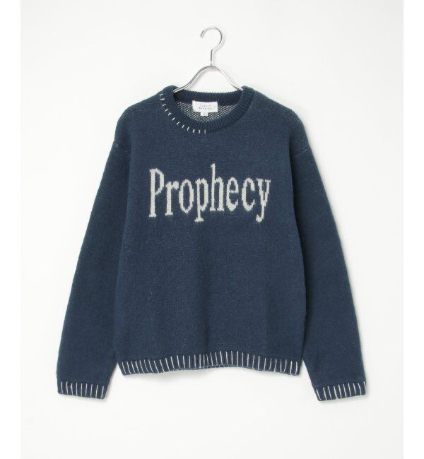 VENCE share style「ハンドステッチモヘアライククルーネックニット」|その他|ネイビーブルー