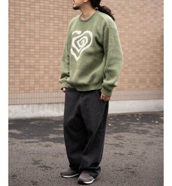 VENCE share style「グラフィックモヘアライクニット」|その他|