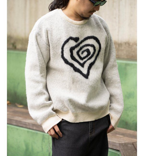 VENCE share style「グラフィックモヘアライクニット」|その他|