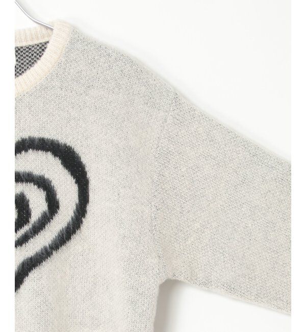 VENCE share style「グラフィックモヘアライクニット」|その他|