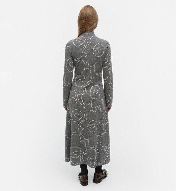Marimekko「Sh Willat Piirto Unikko ニットワンピース」|ワンピース|