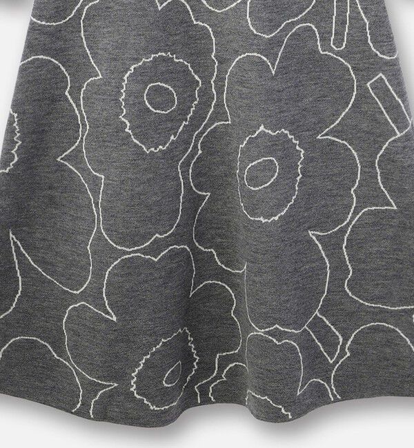 Marimekko「Sh Willat Piirto Unikko ニットワンピース」|ワンピース|