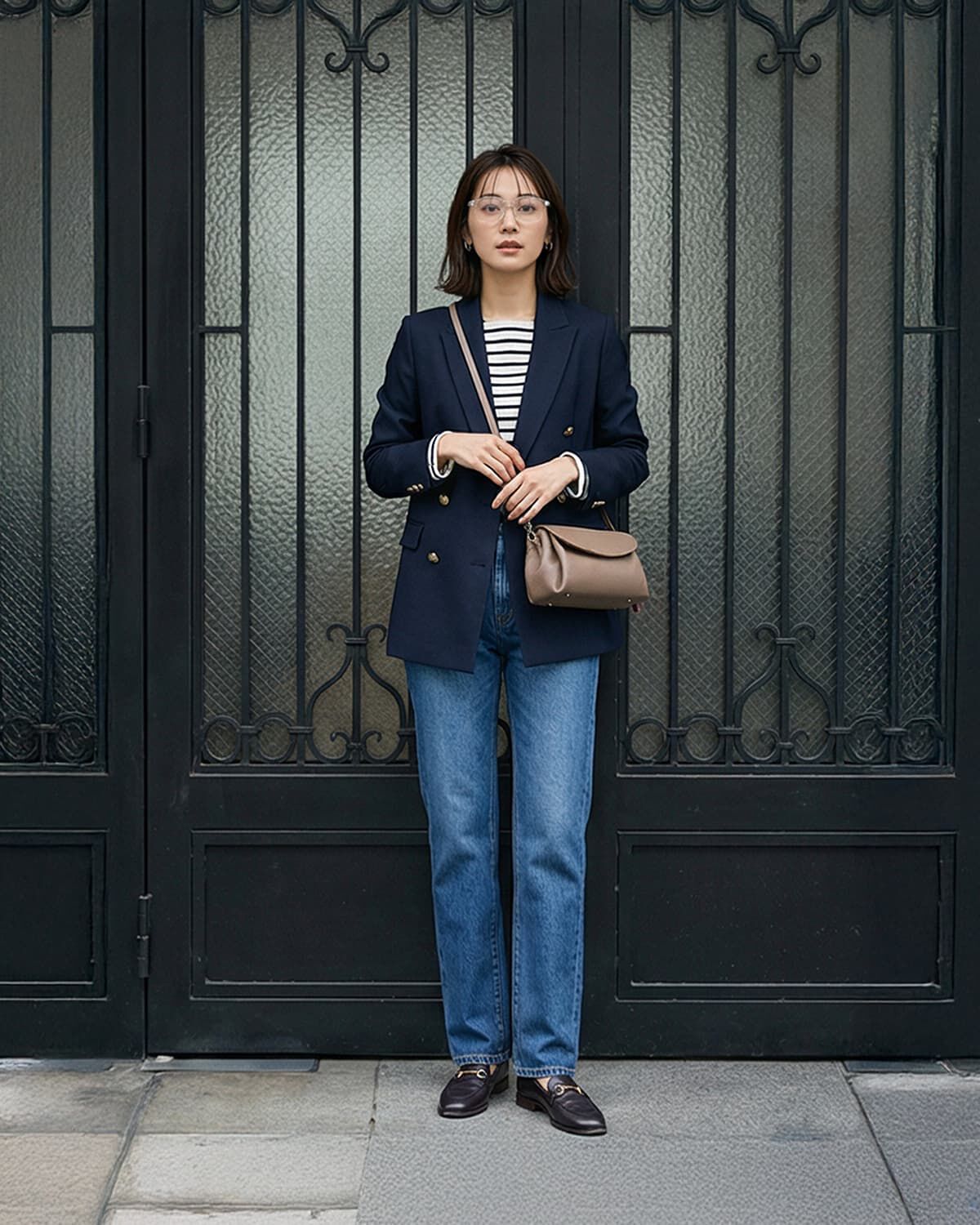 STYLE DELI「【DELI by】エレファントチャーム付きリアルレザーショルダーバッグ」|ショルダー・メッセンジャー|