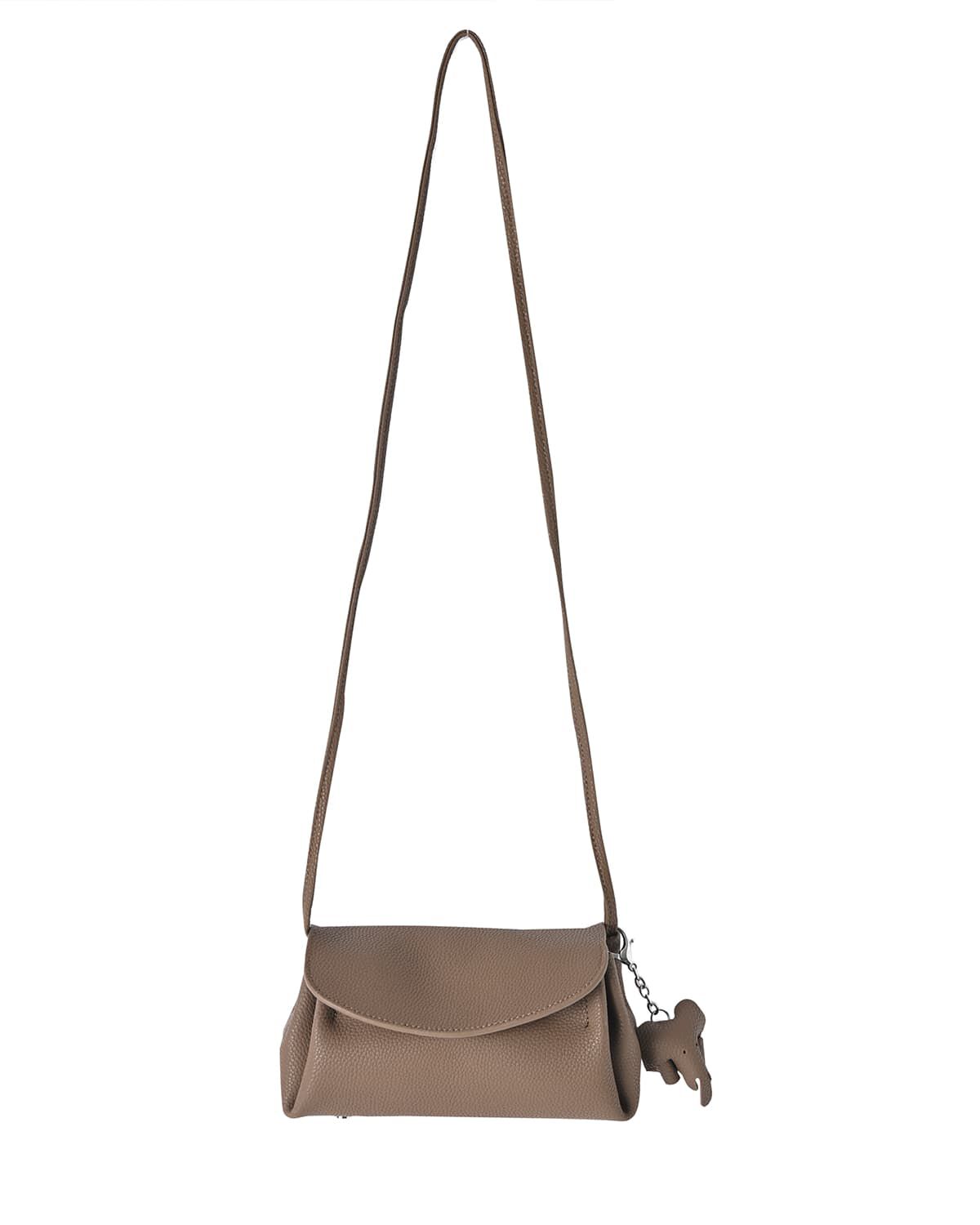 STYLE DELI「【DELI by】エレファントチャーム付きリアルレザーショルダーバッグ」|ショルダー・メッセンジャー|