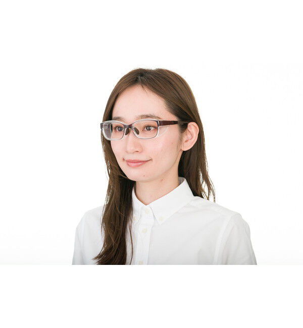  「ウェリントン型 飛沫・花粉対策めがね AIR VISOR ULTRA+ Lサイズ」|メガネ|