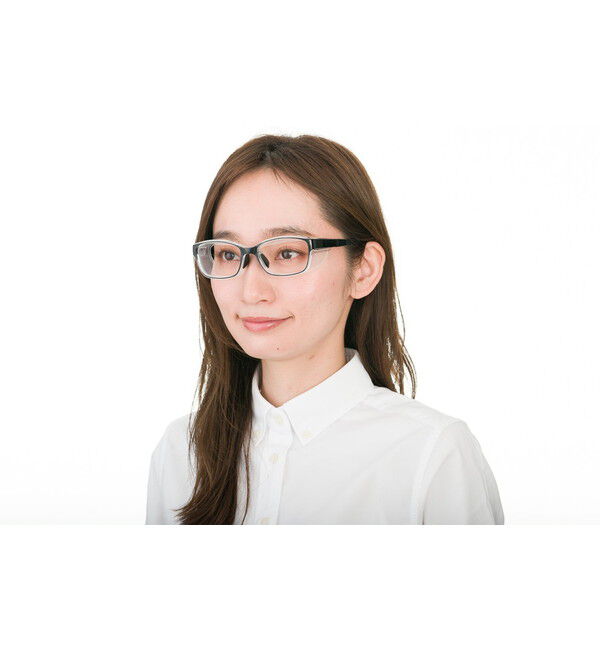  「ウェリントン型 飛沫・花粉対策めがね AIR VISOR ULTRA+ Lサイズ」|メガネ|