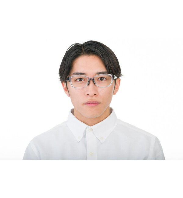  「ウェリントン型 飛沫・花粉対策めがね AIR VISOR ULTRA+ Lサイズ」|メガネ|