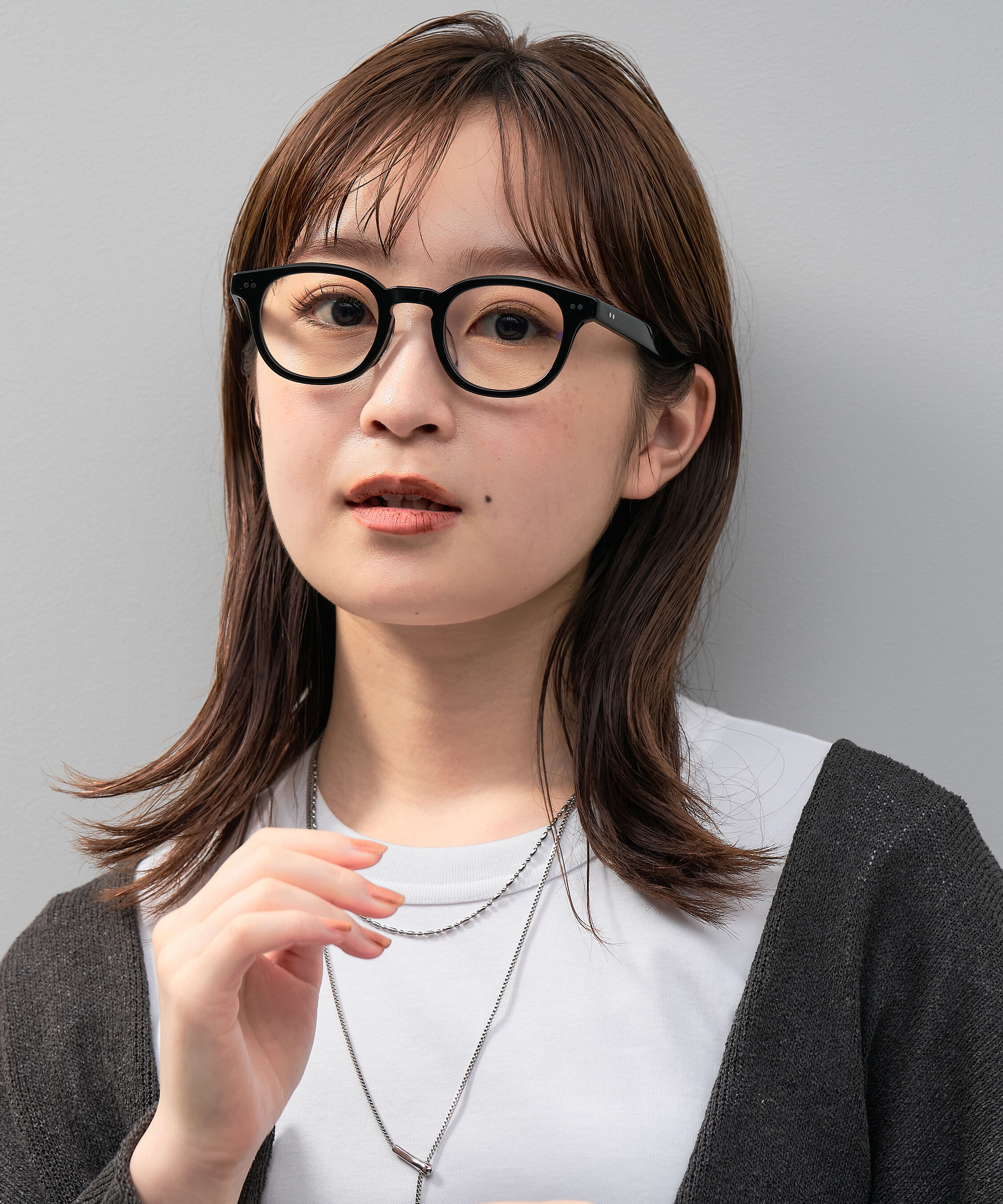  「【WEB限定】ウェリントン型 PCメガネ｜ブルーライトカットメガネ｜33%カット｜太縁 黒縁 べっ甲」|メガネ|