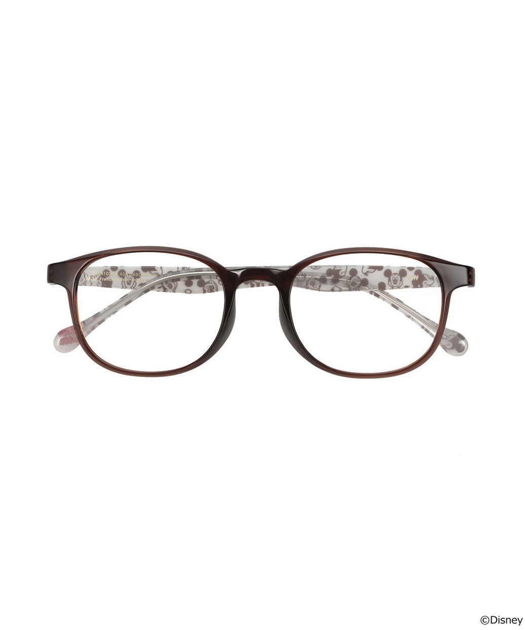  「ウェリントン型 メガネ Disney Collection created by Zoff Mickey & Friends ディズニー レンズ交換券付き」|メガネ|