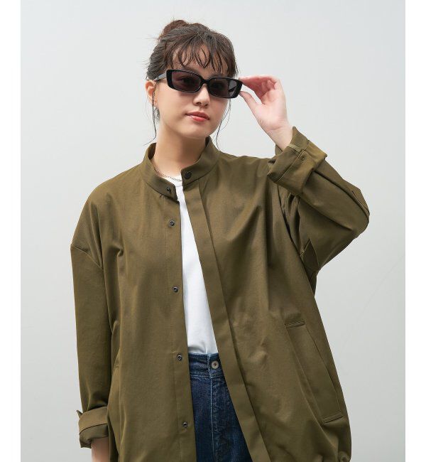  「【WEB限定】スクエア型 サングラス｜Y2K│紫外線対策│Zoff 横長 韓国ファッション」|サングラス|