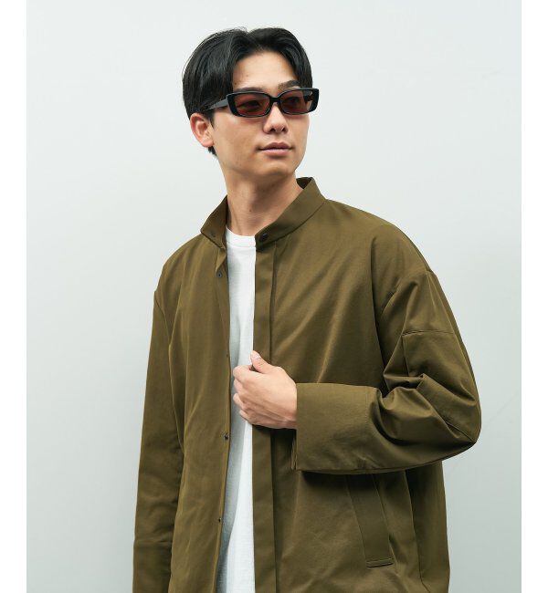  「【WEB限定】スクエア型 サングラス｜Y2K│紫外線対策│Zoff 横長 韓国ファッション」|サングラス|