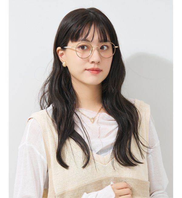  「Zoff|UNITED ARROWS|ボストン型 メガネ｜ユナイテッドアローズ レンズ交換券付」|メガネ|