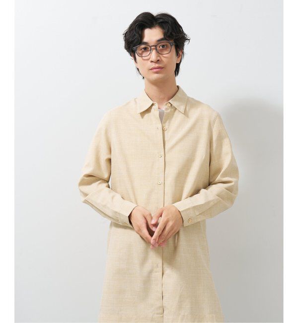  「Zoff|UNITED ARROWS|ウェリントン型 メガネ｜ユナイテッドアローズ プレミアム レンズ交換券付」|メガネ|グレー