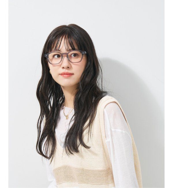  「Zoff|UNITED ARROWS|ウェリントン型 メガネ｜ユナイテッドアローズ プレミアム レンズ交換券付」|メガネ|