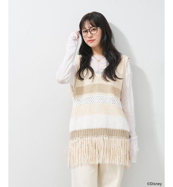  「ウェリントン メガネ Disney PRINCESS ベル  (カジュアルライン)  ディズニープリンセス  レンズ交換券付」|メガネ|