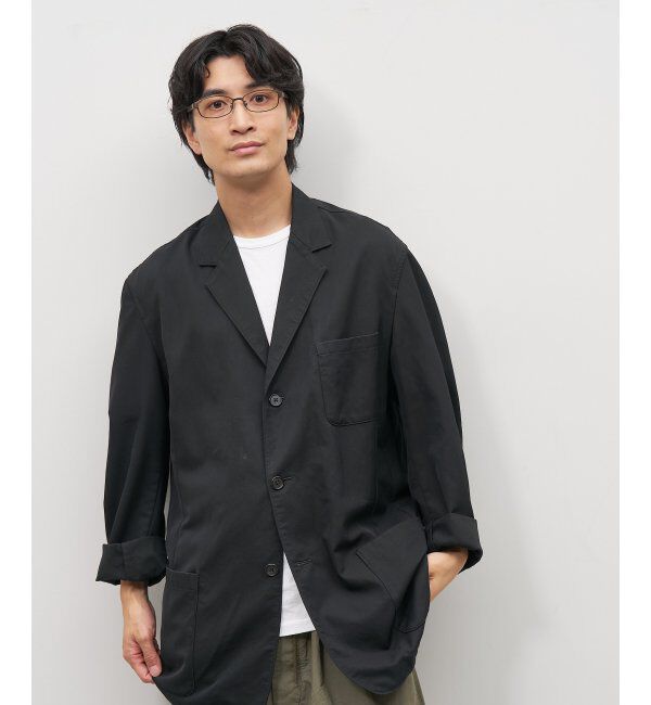  「スクエア型 メガネ メタルがきちんと感を演出してくれるフレーム/TRAD PATTERNS  レンズ交換券付」|メガネ|薄ブラウン1