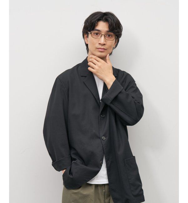  「スクエア型 メガネ メタルがきちんと感を演出してくれるフレーム/TRAD PATTERNS  レンズ交換券付」|メガネ|