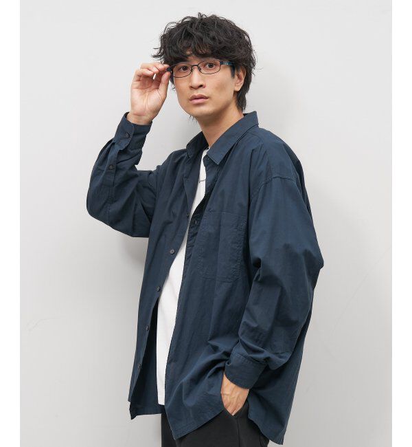  「スクエア型 メガネ メタルがきちんと感を演出してくれるフレーム/TRAD PATTERNS  レンズ交換券付」|メガネ|