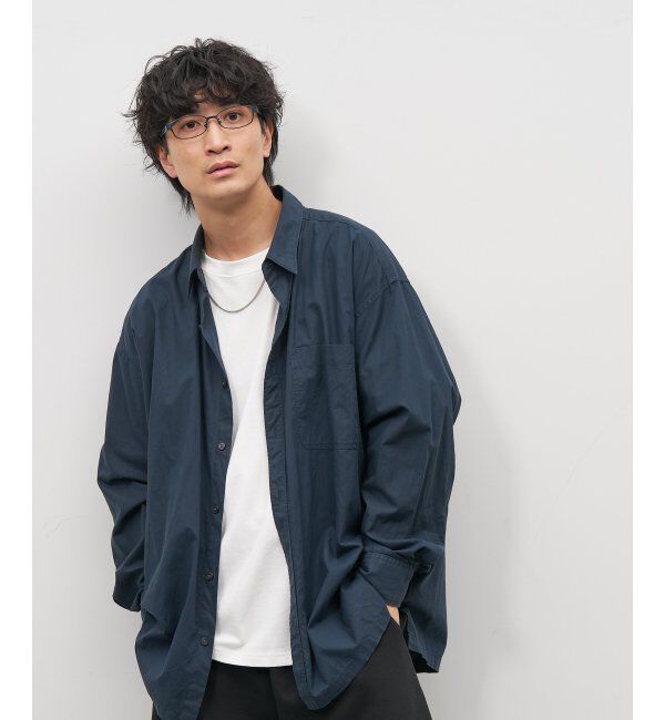  「スクエア型 メガネ メタルがきちんと感を演出してくれるフレーム/TRAD PATTERNS  レンズ交換券付」|メガネ|