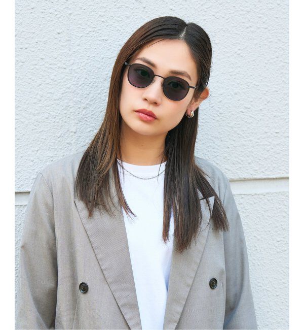  「【WEB限定】 Zoff｜JOURNAL STANDARD relume ウェリントン型 調光サングラス ジャーナルスタンダード」|サングラス|ブラック