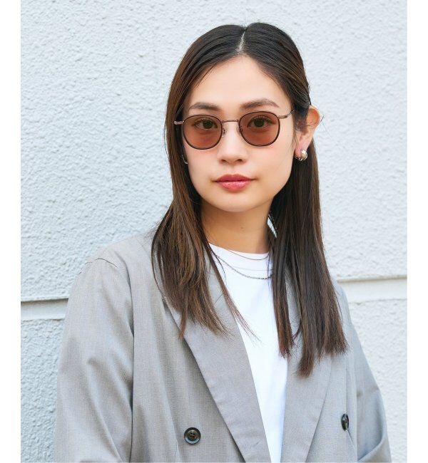  「【WEB限定】 Zoff｜JOURNAL STANDARD relume ウェリントン型 調光サングラス ジャーナルスタンダード」|サングラス|