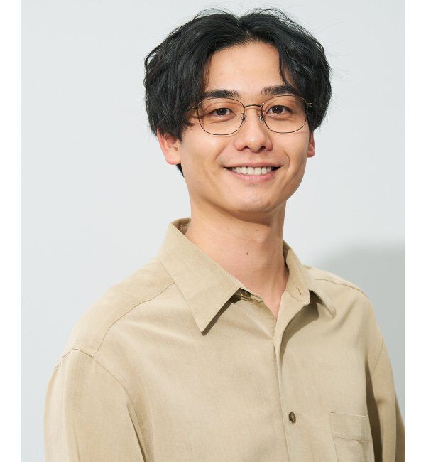  「ウェリントン型 メガネ | チタン 軽量 メタルフレーム レディース 大人可愛い レンズ交換券付」|メガネ|