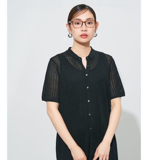  「ウェリントン型 メガネ | 大人可愛い 伊達メガネ レディース レンズ交換券付」|メガネ|