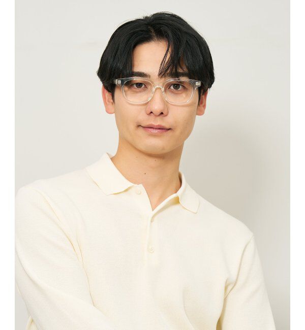  「ウェリントン型 メガネ | 軽量｜太縁｜黒縁フレーム｜伊達メガネ｜ユニセックス｜ビジネス レンズ交換券付」|メガネ|