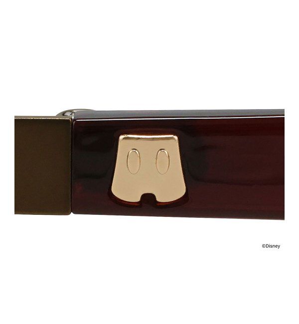  「[ミッキーマウス モデル]型 メガネ ディズニー 軽量 可愛い Disney Collection レンズ交換券付」|メガネ|