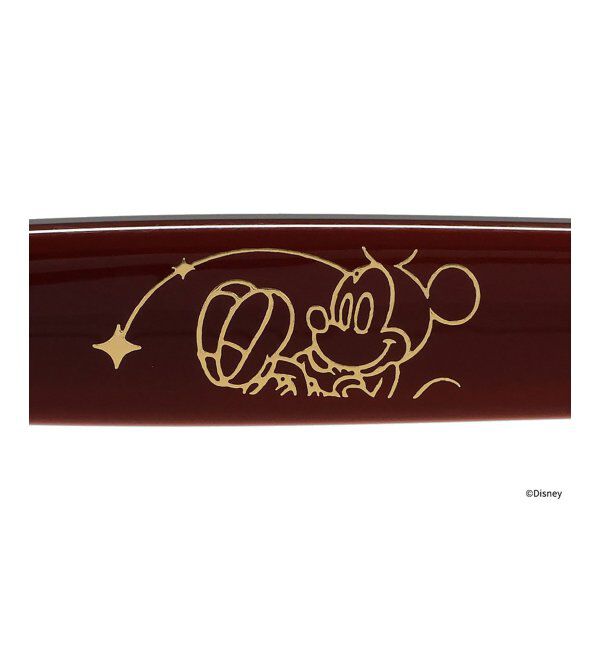  「[ミッキーマウス モデル]型 メガネ ディズニー 軽量 可愛い Disney Collection レンズ交換券付」|メガネ|