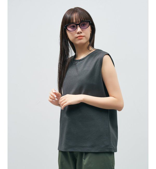  「Zoff｜STUDIO SEVEN｜オーバル型 サングラス 横長｜カラーレンズ｜紫外線防止 UVカット」|サングラス|