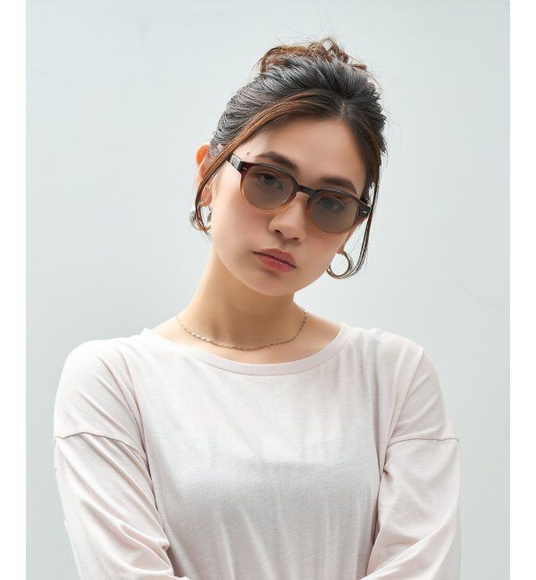  「SUNCUTGlasses/UV100%CUT ゴルフ・スポーツ用 サングラス 【SNAP GRIP搭載】ずれ落ち防止 軽量 アウトドア」|サングラス|濃ブラウン1