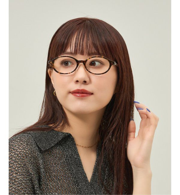 「Zoff｜ETRE TOKYO｜オーバル型 メガネ｜伊達メガネ 度付きメガネ ユニセックス レンズ交換券付」|メガネ|
