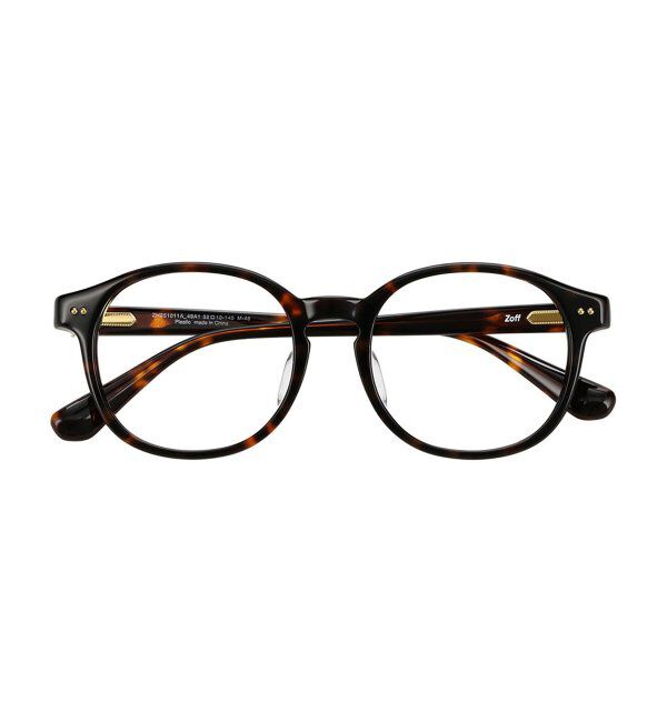  「 ボストン型 メガネ | 黒縁フレーム 伊達めがね 度付きユニセックス 読書  CLASSIC  レンズ交換券付」|メガネ|