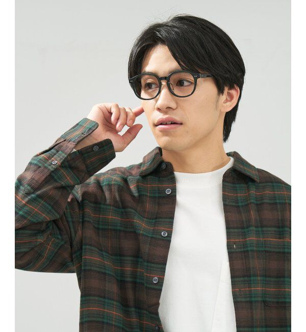  「 ボストン型 メガネ | 黒縁フレーム 伊達めがね 度付きユニセックス 読書  CLASSIC  レンズ交換券付」|メガネ|