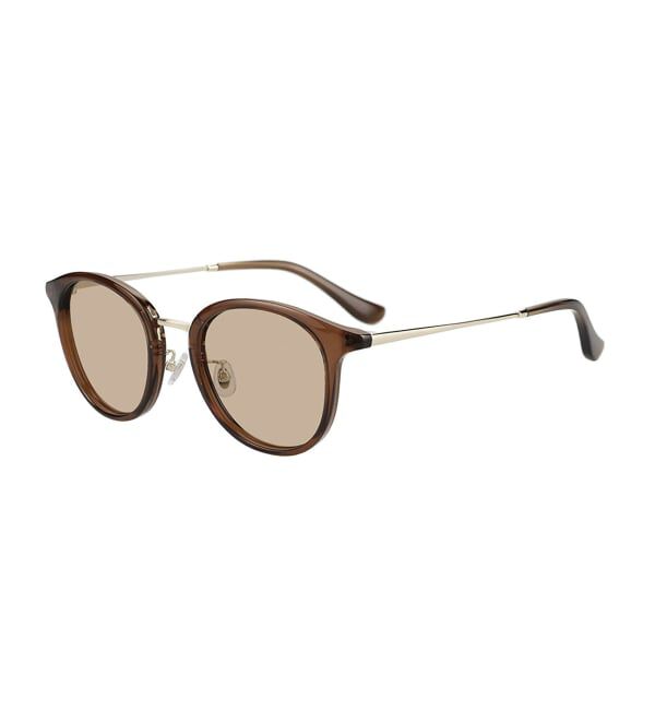  「SUNCUTGlasses/UV100%CUT ボストン型 サングラス | メタル カラーレンズ おしゃれ 紫外線対策 UVカット」|サングラス|